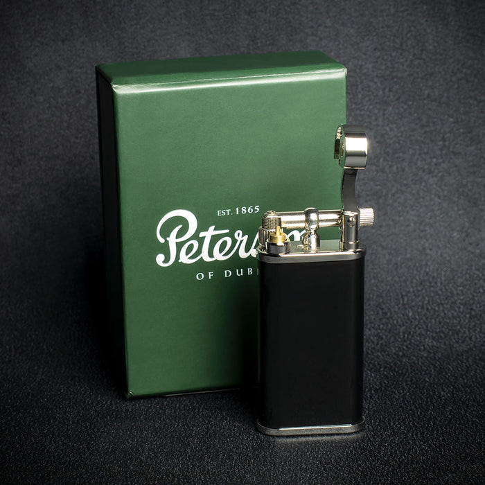 Peterson of Dublin Pipe Lighter - Black Lacquer