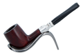Peterson of Dublin Red Spigot Briar Smoking Pipe - Shape 15