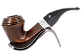 Peterson of Dublin Sherlock Holmes Briar Smoking Pipe - Dark Series Hansom Smooth