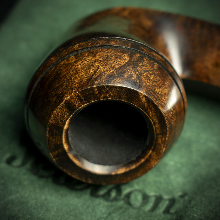 Peterson of Dublin Sherlock Holmes Briar Smoking Pipe - Dark Series Hansom Smooth