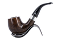 Peterson of Dublin Sherlock Holmes Briar Smoking Pipe - Dark Series Professor