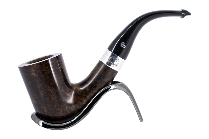 Peterson of Dublin Sherlock Holmes Briar Smoking Pipe - Dark Series Rathbone