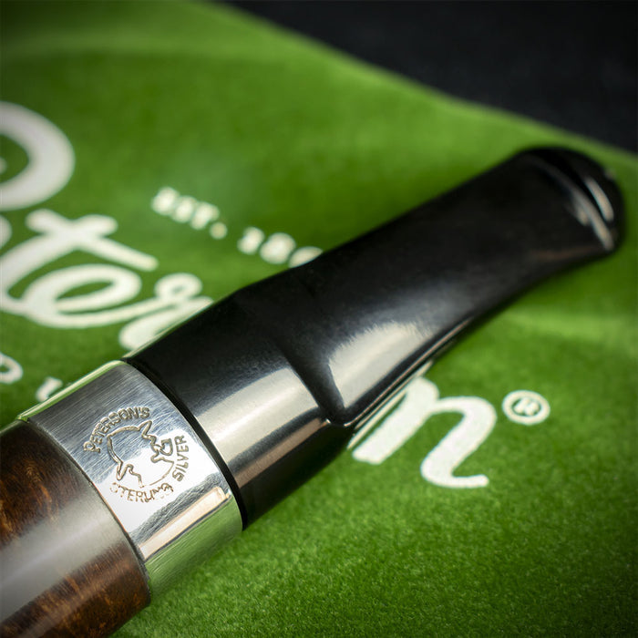 Peterson of Dublin Sherlock Holmes Briar Smoking Pipe - Dark Series Strand