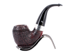Peterson of Dublin Sherlock Holmes Briar Smoking Pipe - Red Sandblast Baskerville