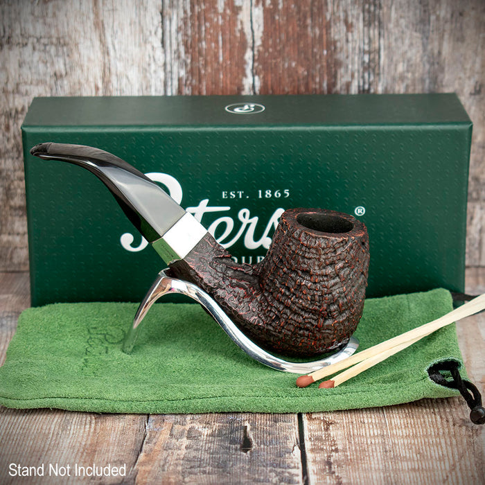 Sherlock Holmes Milverton (Red Sandblast) by Peterson of Dublin Briar Pipe