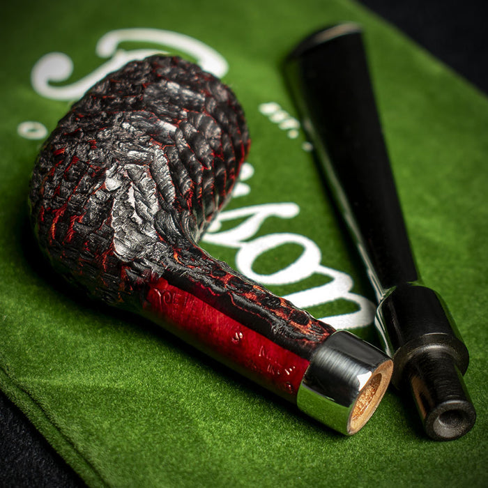 Peterson Of Dublin Speciality Series Briar Smoking Pipe - Belgique Rustic