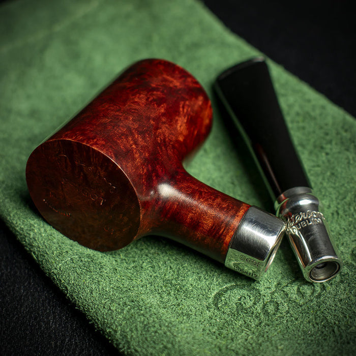 Peterson of Dublin Walnut Spigot Briar Smoking Pipe - Shape 701