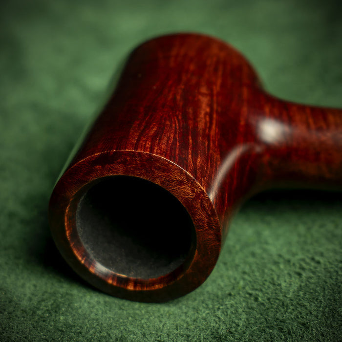 Peterson of Dublin Walnut Spigot Briar Smoking Pipe - Shape 701