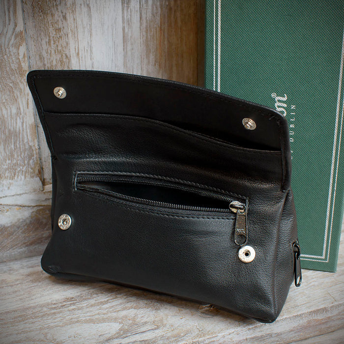 Peterson 2 x Pipe Press Stud Combination Wallet -POU-137 - Black