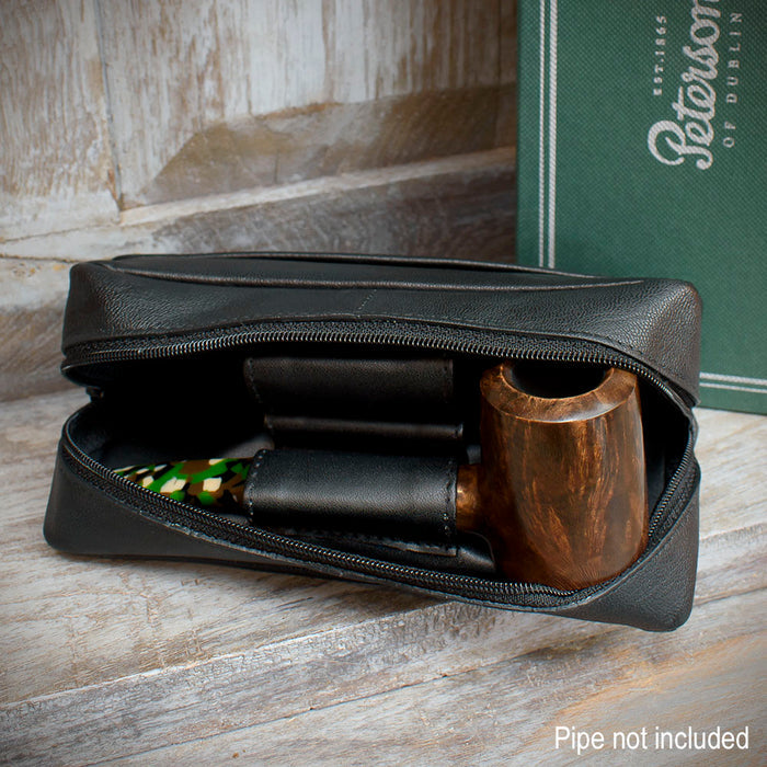 Peterson 2 x Pipe Press Stud Combination Wallet -POU-137 - Black