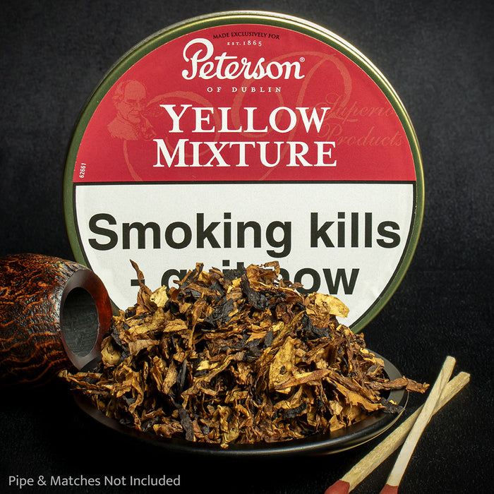 Peterson Yellow Mixture (Sunset Breeze ) Pipe Tobacco - 50g Tin