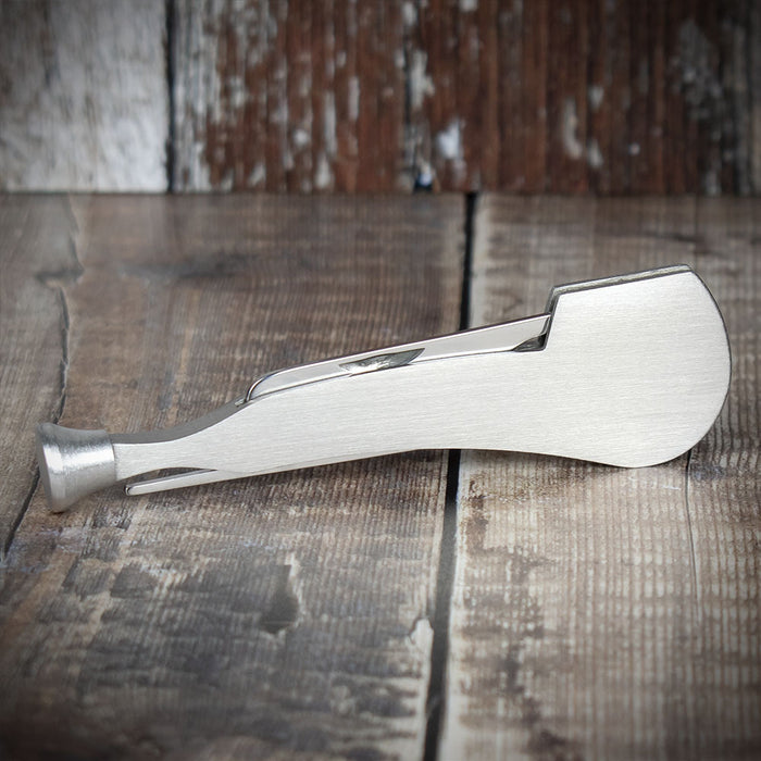 Chrome Pipe Shaped Pipe Tool