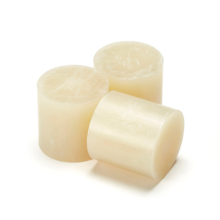 Three 1-3/4" Pale Amber Tecbond 1X Glue Slugs from Power Adhesives
