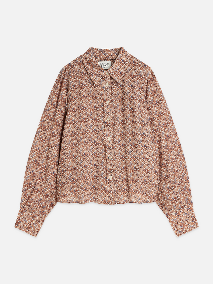 Printed Relaxed-Fit Shirt