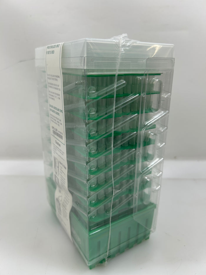 Rainin Green-Pak SpaceSaver 250µL Tip Rack Refills 960 Tips in 10 Refills
