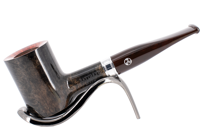 Rattray's Alba Briar Smoking Pipe - Shape No 34