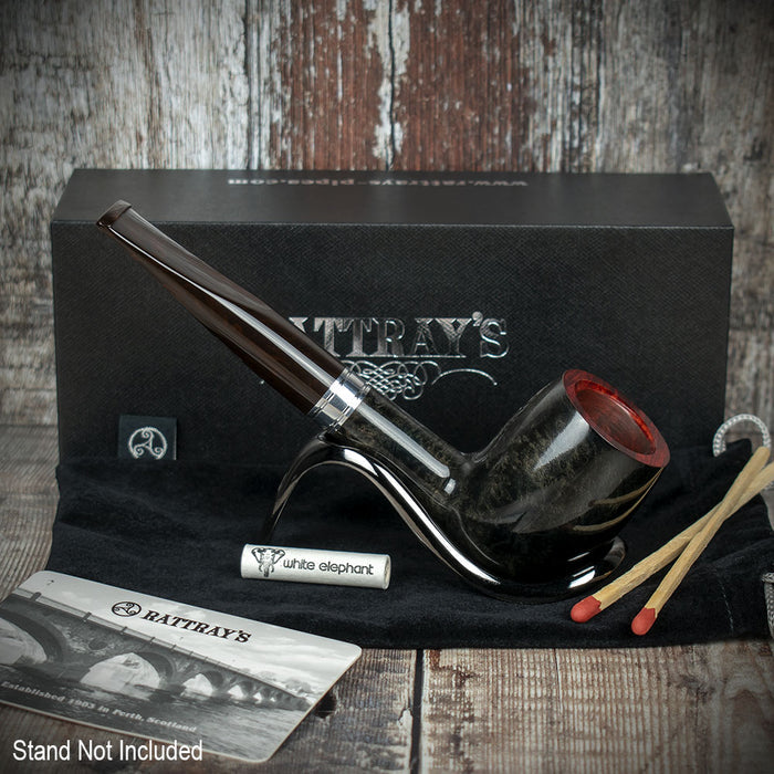 Rattray's Alba Briar Smoking Pipe - Shape No 37