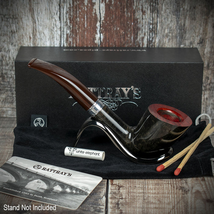 Rattray's Alba Briar Smoking Pipe - Shape No 67
