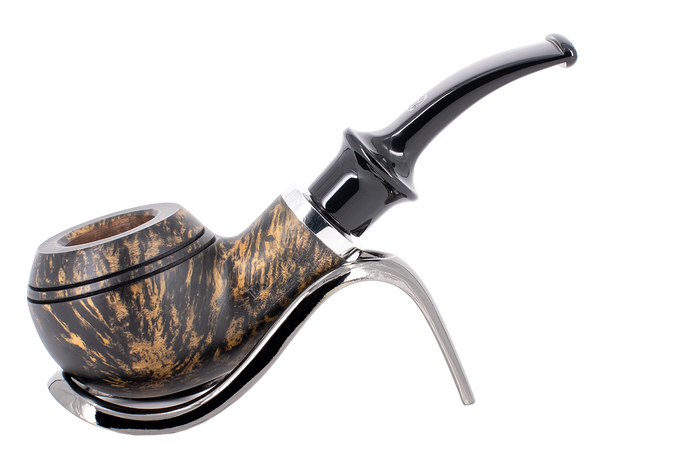 Rattray's Beltanes Fire Briar Smoking Pipe - Contrast Smooth