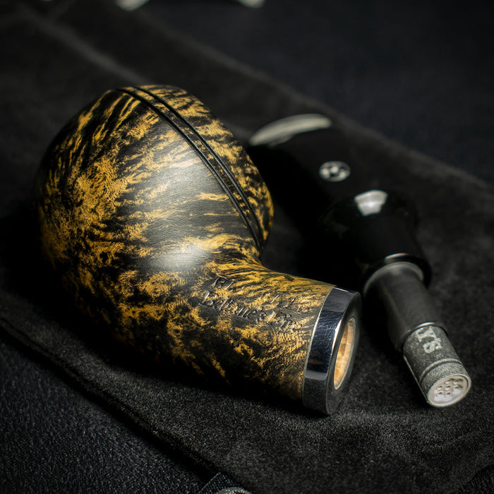Rattray's Beltanes Fire Briar Smoking Pipe - Contrast Smooth