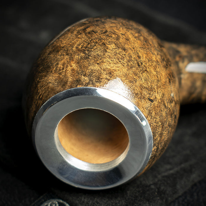 Rattray's Dark Reign Grey Briar Smoking Pipe - Shape 121