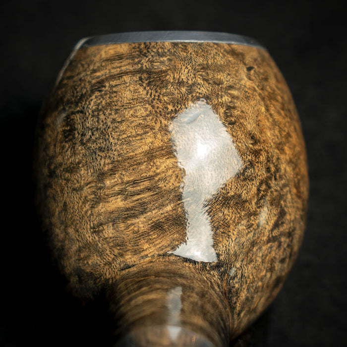 Rattray's Dark Reign Grey Briar Smoking Pipe - Shape 121