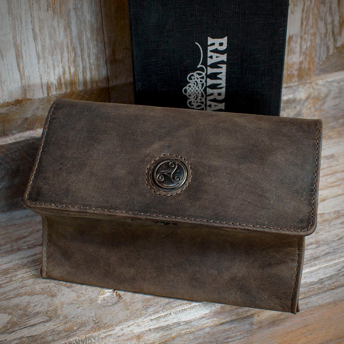 Rattray's (Peat Leather) Large Box Pouch (TP3)