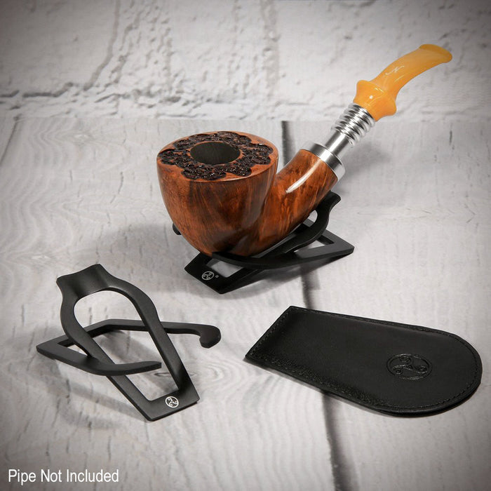 Rattray's Folding Pipe Rest - Matte Black