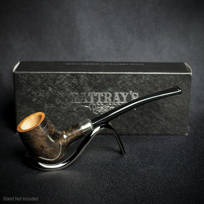 Rattray's Slainte Briar Smoking Pipe - Grey