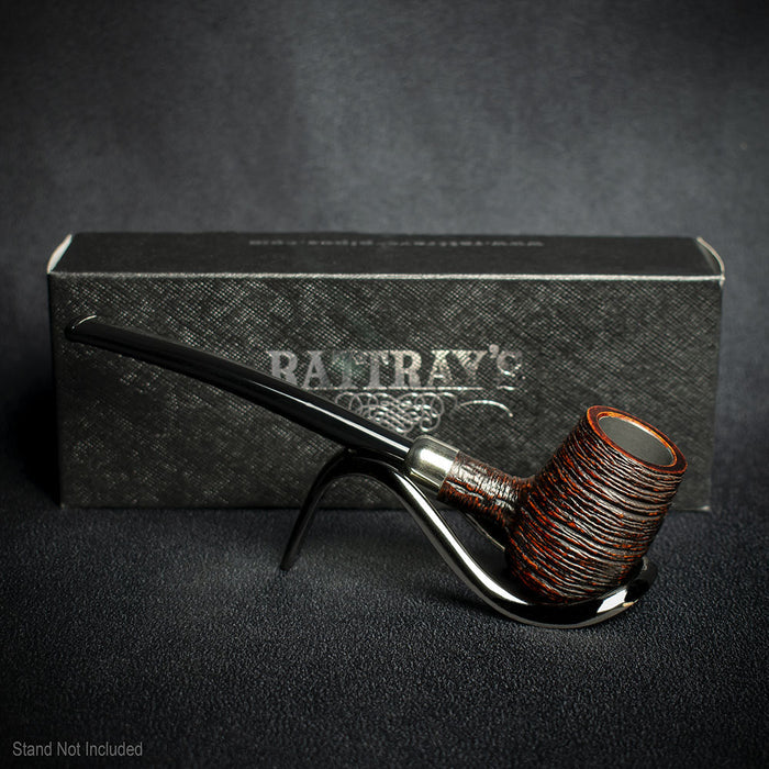 Rattray's Slainte Briar Smoking Pipe - Rustic