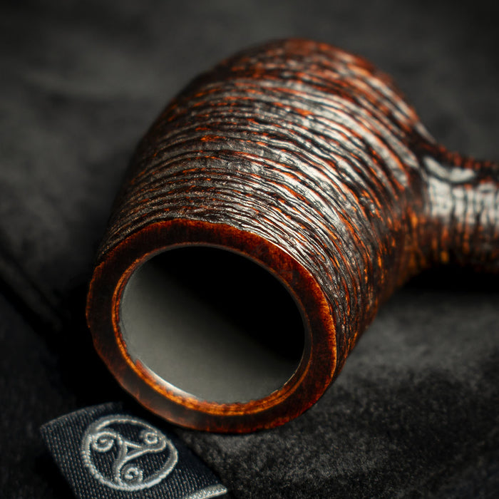Rattray's Slainte Briar Smoking Pipe - Rustic
