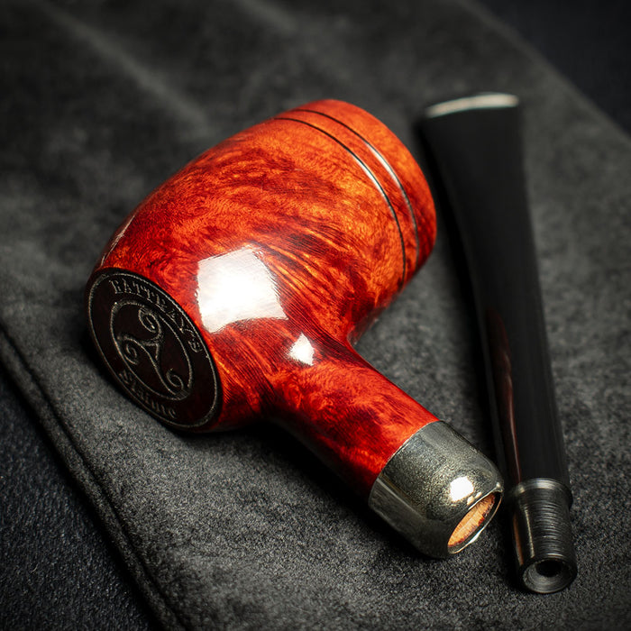 Rattray's Slainte Briar Smoking Pipe - Terracota