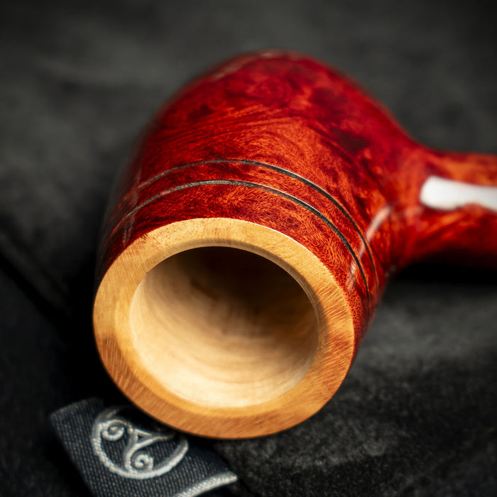 Rattray's Slainte Briar Smoking Pipe - Terracota