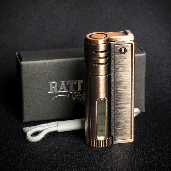 Rattray's Steam Punk Petrol Lighter - Rose Gold Finish