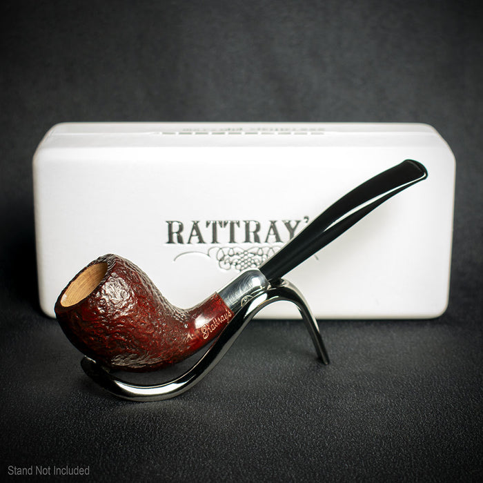Rattray's Vintage Army Sandblast Briar Smoking Pipe - Shape 28