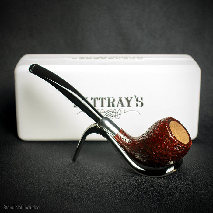 Rattray's Vintage Army Sandblast Briar Smoking Pipe - Shape 28