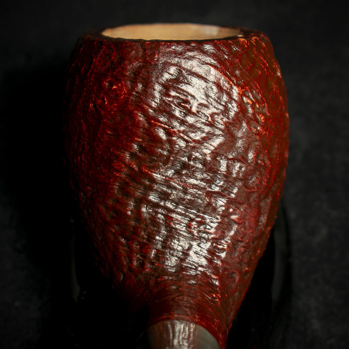 Rattray's Vintage Army Sandblast Briar Smoking Pipe - Shape 28