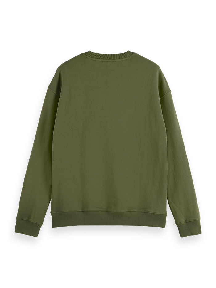 Relaxed-Fit Printed Artwork Sweatshirt