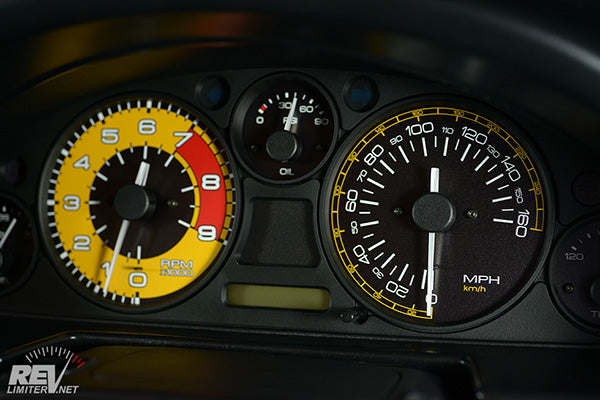 RevLimiter NB Miata Gauge Set "Dragstrip"