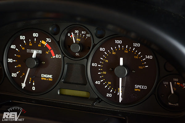 RevLimiter NB Miata Gauge Set "JNC" with LED bulbs