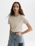 Rib Regular-Fit T-Shirt