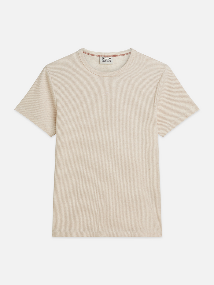 Rib Regular-Fit T-Shirt