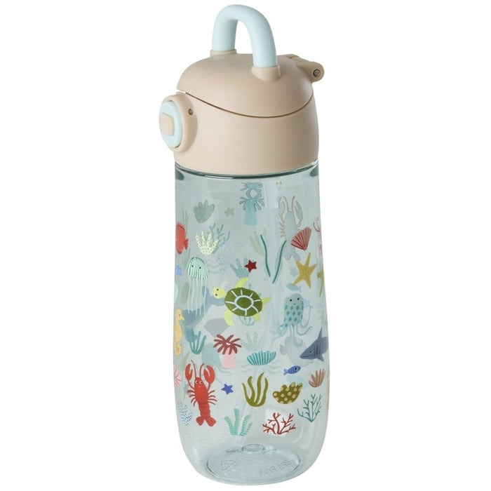 Rice | Drinkfles Ocean Print | Blue