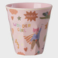 Rice | Melamine cup - Hero pink