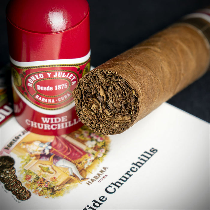 Romeo y Julieta Wide Churchill Tubos Cuban Cigar - Single
