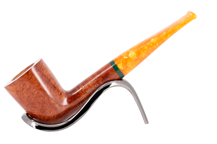 Savinelli Arancia Smooth Brown 409 - 6mm Briar Pipe