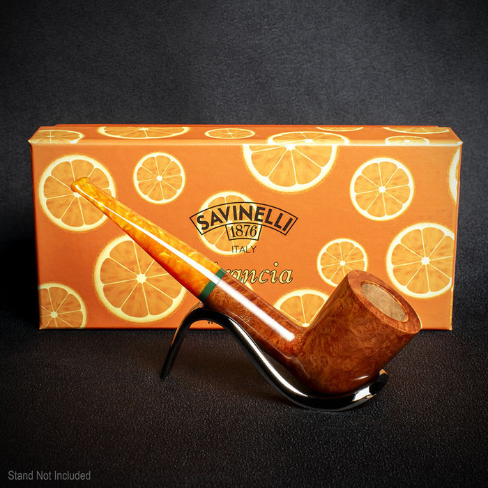 Savinelli Arancia Smooth Brown 409 - 6mm Briar Pipe