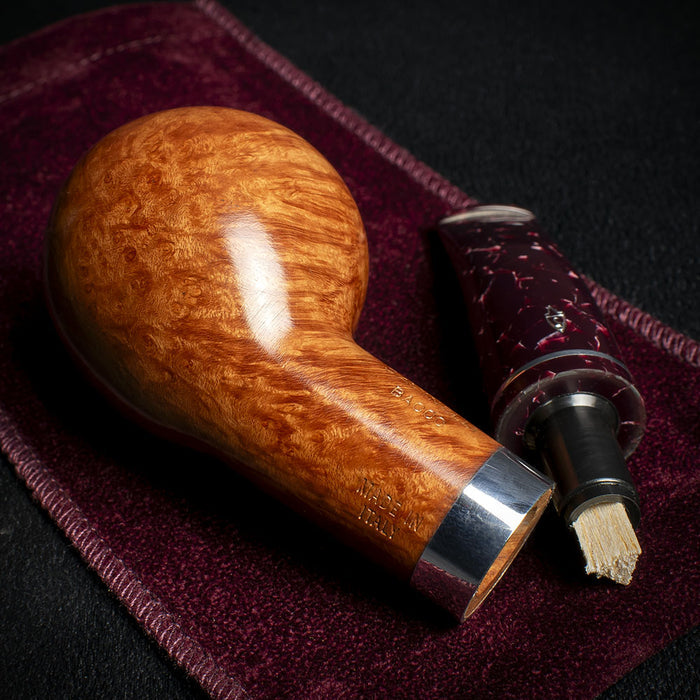 Savinelli Bacco Smooth Natural 321 - 6mm Briar Pipe