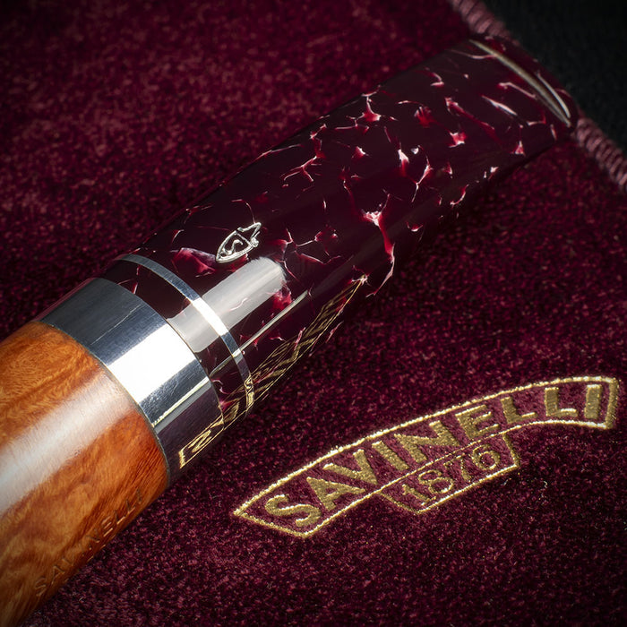 Savinelli Bacco Smooth Natural 321 - 6mm Briar Pipe