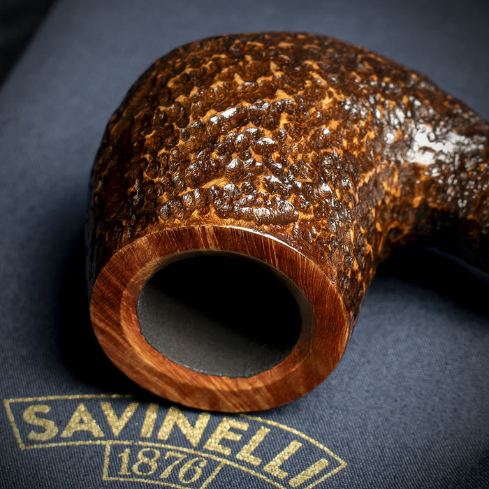 Savinelli Clarks Favorite BrownBlast - 6mm Briar Pipe